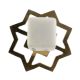 White Stone Square Dresser Knobs